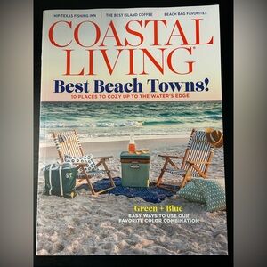Coastal Living Magazine Best Beach Towns Edition Spring 2025 Volume 29 Issue 1